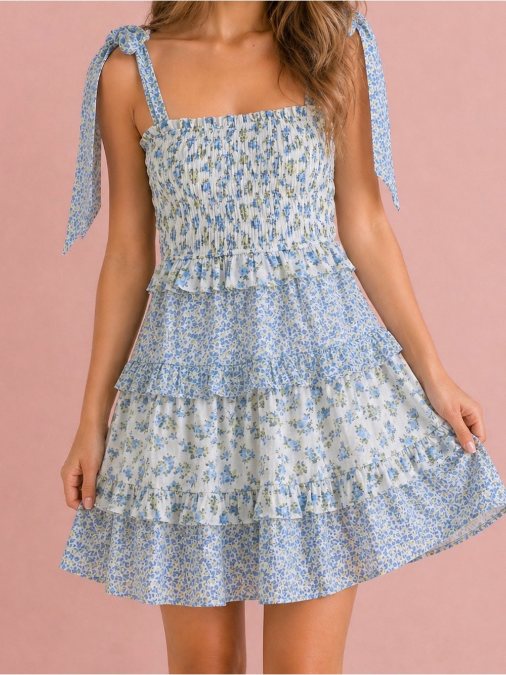 NEW Altar’d State Floral Mini Dress Size Small NWT